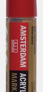 Marcador Amsterdam tamanho L nº802 Ouro claro