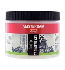 Gel transfere fotos 500ml  Amsterdam