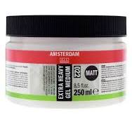 Heavy gel medium mate 250ml Amsterdam