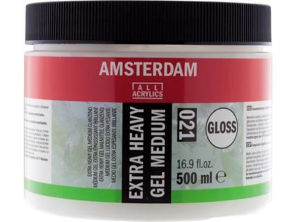 Acrilico Heavy gel medium 500ml Amsterdam