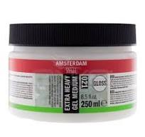Acrilico Heavy gel medium 250ml Amsterdam