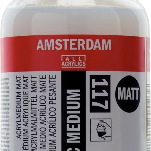 Acrilico mate medium nº 117 250ml Amsterdam