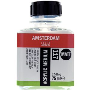 Acrilico mate medium 75ml Amsterdam