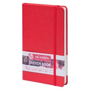 Sketh Book 13-21 140grs capa vermelha Artecreation