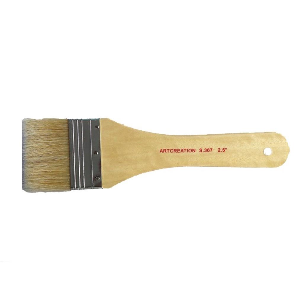 Trincha pelo de cerda 1,5 " ( 4cm ) ref367 Artcreation