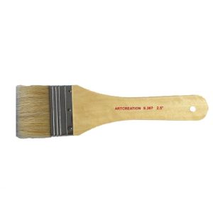 Trincha pelo de cerda 2,5" ( 6,5cm ) ref367 Artcreation