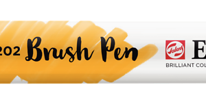 Ecoline brush pen nº202 Amarelo escuro