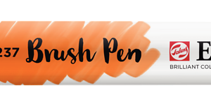 Ecoline brush pen nº237 Laranja escuro