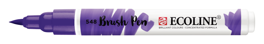 Ecoline brush pen nº548 Violeta azulado