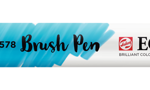 Ecoline brush pen nº578 Azul celeste