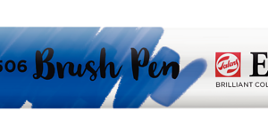 Ecoline brush pen nº506 Azul ultramar escuro