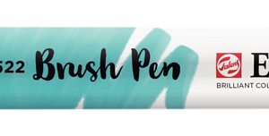 Ecoline brush pen nº522 Azul turquesa