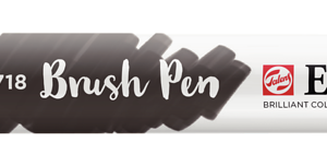 Ecoline brush pen nº718 Cinza quente