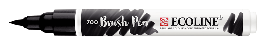 Ecoline brush pen nº700 Negro
