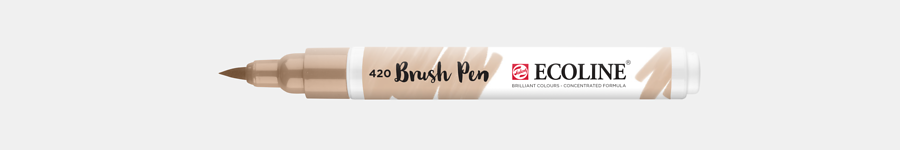 Ecoline brush pen nº420 Bege