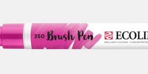Ecoline brush pen nº350 Fucsia