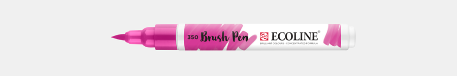 Ecoline brush pen nº350 Fucsia