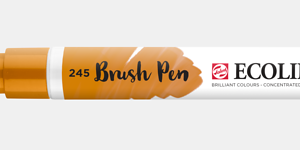Ecoline brush pen nº245 Azafranado