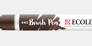 Ecoline brush pen nº440 Sépia escuro