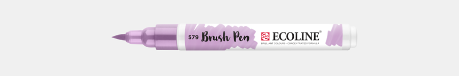 Ecoline brush pen nº579 Violeta pastel