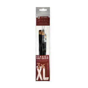 Cj. 3 Pinceis Xl 8 10 12 Artcreation