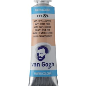 Aguarela Van Gogh 10ml nº224 amarelo napoles vermelho