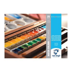 Bloco postal 25 folhas 300grs Van Gogh