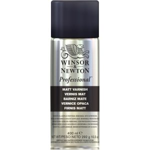 Spray  verniz mate 400ml Winsor Newton