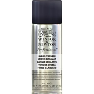 Spray  verniz gloss 400ml Winsor newton