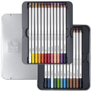 Cx 24 lapis aguarelaveis winsor newton 