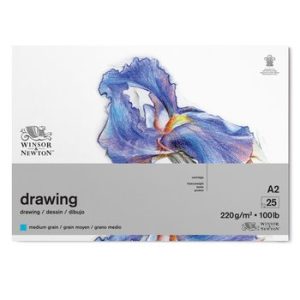 Bloco A2 220grs grão fino 25 folhas Winsor
