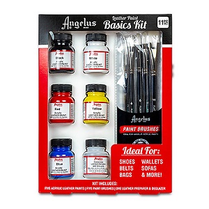 Set pintura para couro Angelus Basics