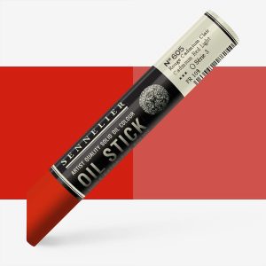 Oleo em stick 605 vermelho cadmium claro S3 38ml Sennelier