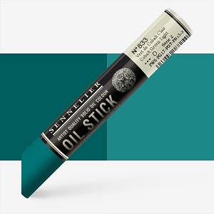 Oleo em stick 833 verde cobalto claro S2 38ml Sennelier