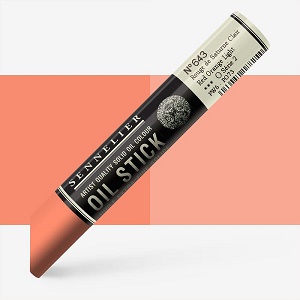 Oleo em stick 643 vermelho alaranjado claro S2 38ml Sennelier
