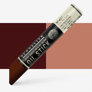 Oleo em stick 407 castanho van dyck S1 38ml Sennelier