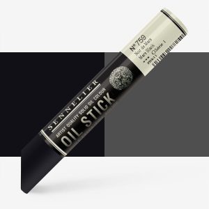 Oleo em stick 759 negro mars S1 38ml Sennelier