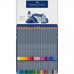 Cx 48 lapis aguarela Goldfaber Faber Castell