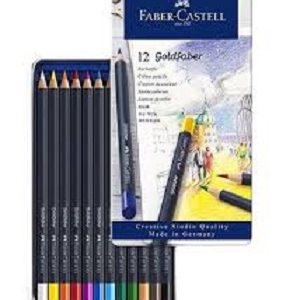 Cx 12 lapis pintura Goldfaber Faber Castell