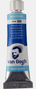 Aguarela Van Gogh 10ml nº508 azul prussia