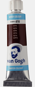Aguarela Van Gogh 10ml nº416 sépia
