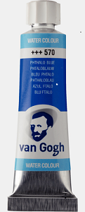 Aguarela Van Gogh 10ml nº570 azul ftalo